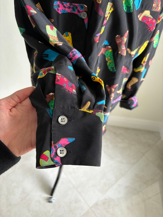 Cowboy Boot Button Down - image 8