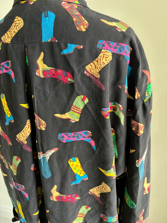 Cowboy Boot Button Down - image 7