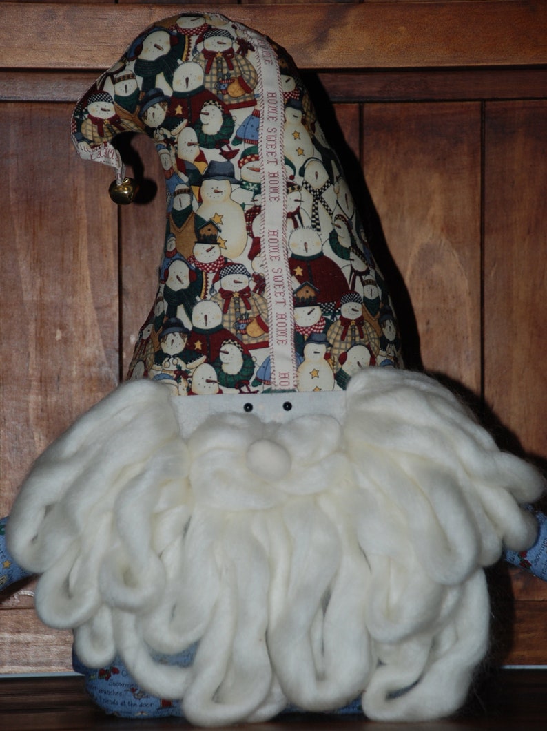 Cuscino gnomo di Babbo Natale image 3