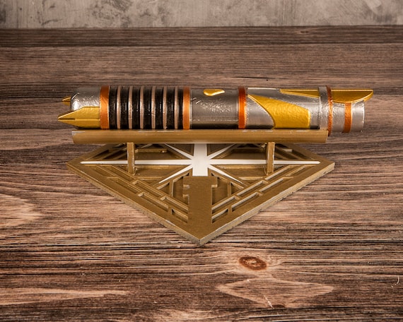 Star Wars Galaxies Edge Protection and Defense Stand - LIGHTSABER