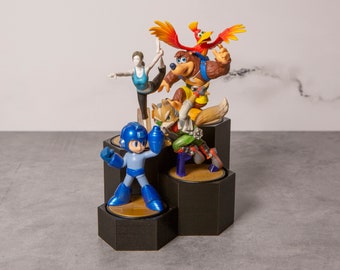 Amiibo ディスプレイスタンド - モジュラー - モジュールごとに4
