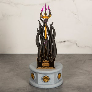 Disney Lorcana Ursula&#39;s Return  Set 4 Championship Trident Trophy