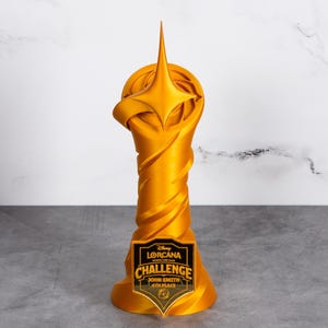 Disney Lorcana Challenge Championship Trophy Replica
