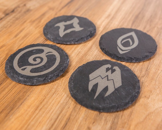 World of Warcraft Slate Coaster. World of Warcraft Slate Coaster.