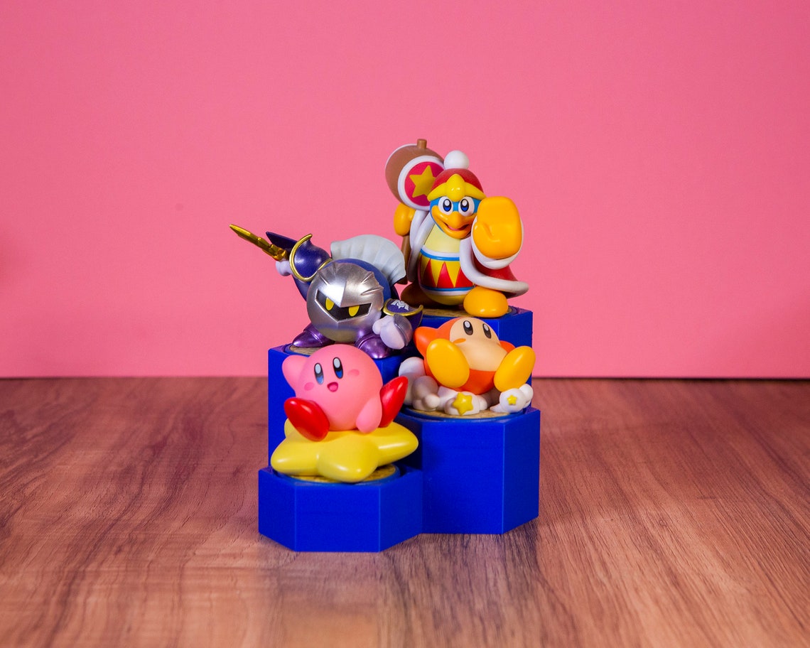Amiibo Display Stand Modular Holds 4 per module Etsy