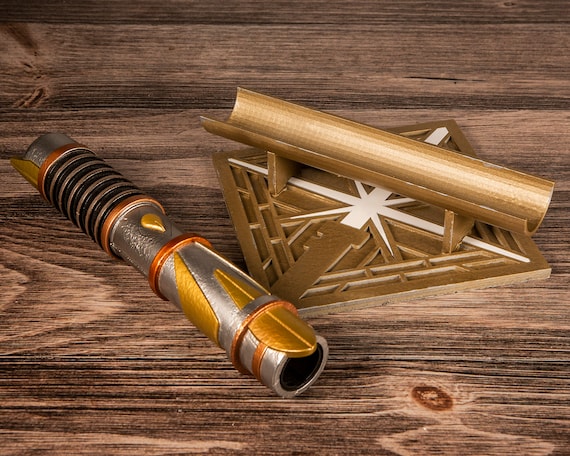 Star Wars Galaxies Edge Protection and Defense Stand - LIGHTSABER