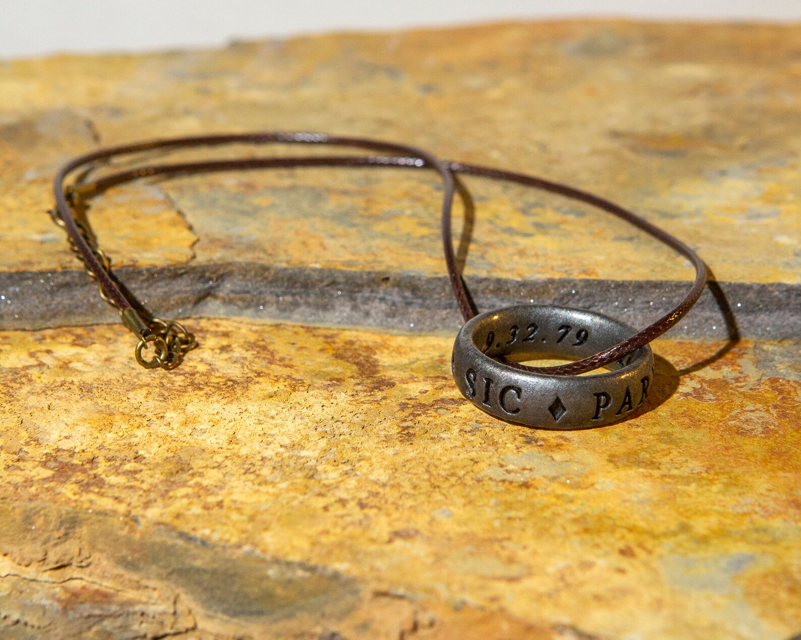 Uncharted Nathan Drakes Ring Necklace Etsy