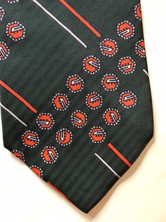 70's super groovy, disco wide, bell necktie with … - image 3