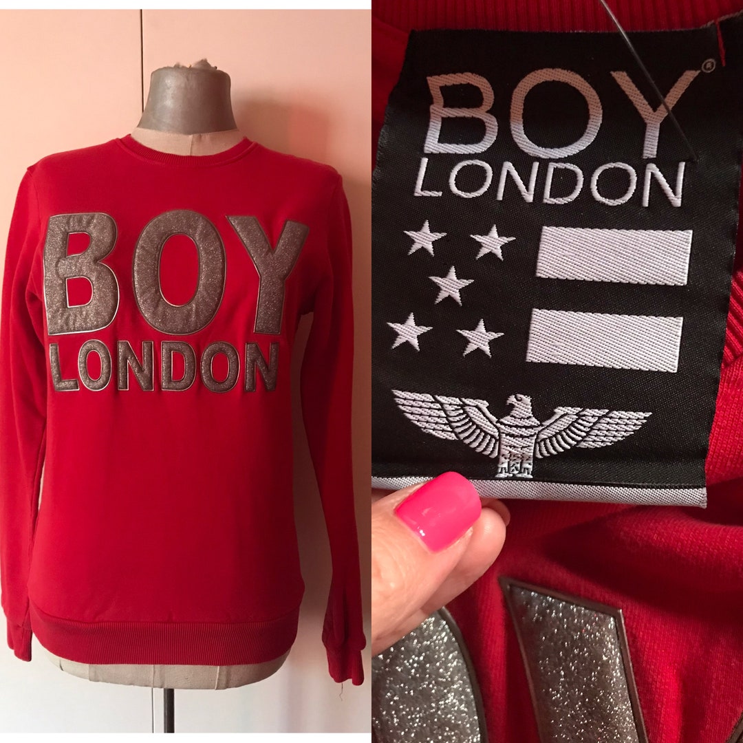 トップス 90s Boy London logo print hoodie swag BOY EAGLE KIDS HOODIE | BOY-London.com – BOY London