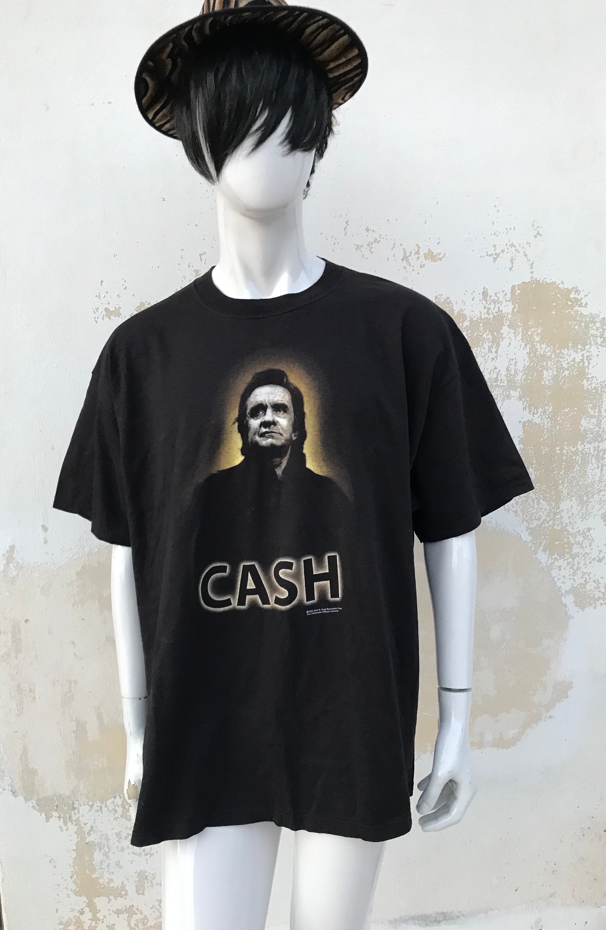 Johnny Cash T-shirt, Official Merchandise From 2004, Zion