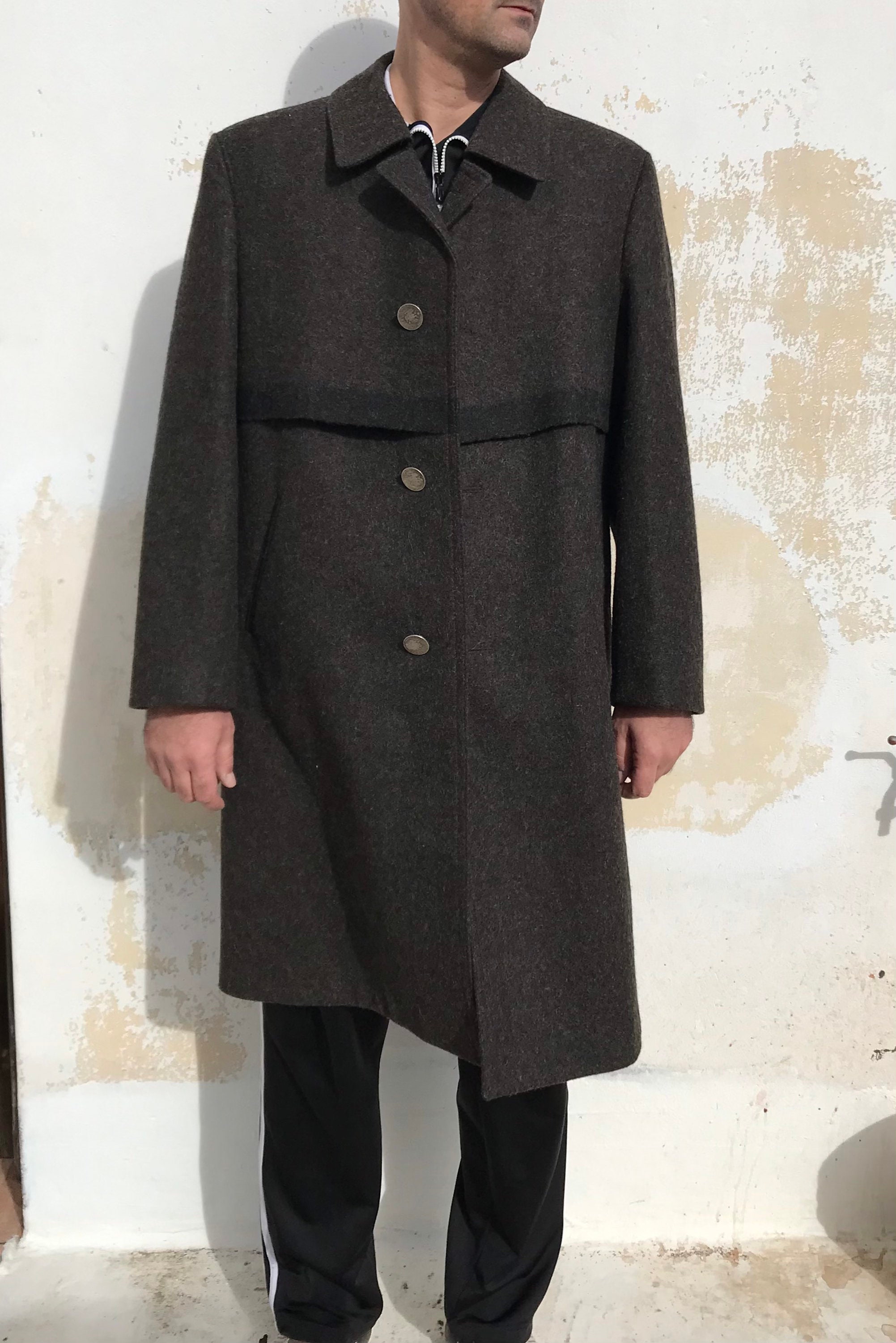 ジャケット・アウター [VINTAGE] 70s ALPEN LODEN loden coat Vintage 80's Trachten Julius Lang Original Alpen Loden Wool