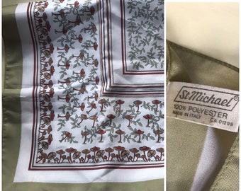 Vintage Silk Stole - Etsy