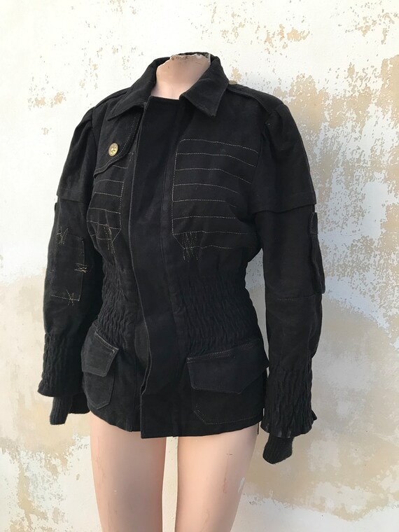 Brevetti cotton jacket with multiple pockets, wid… - image 7