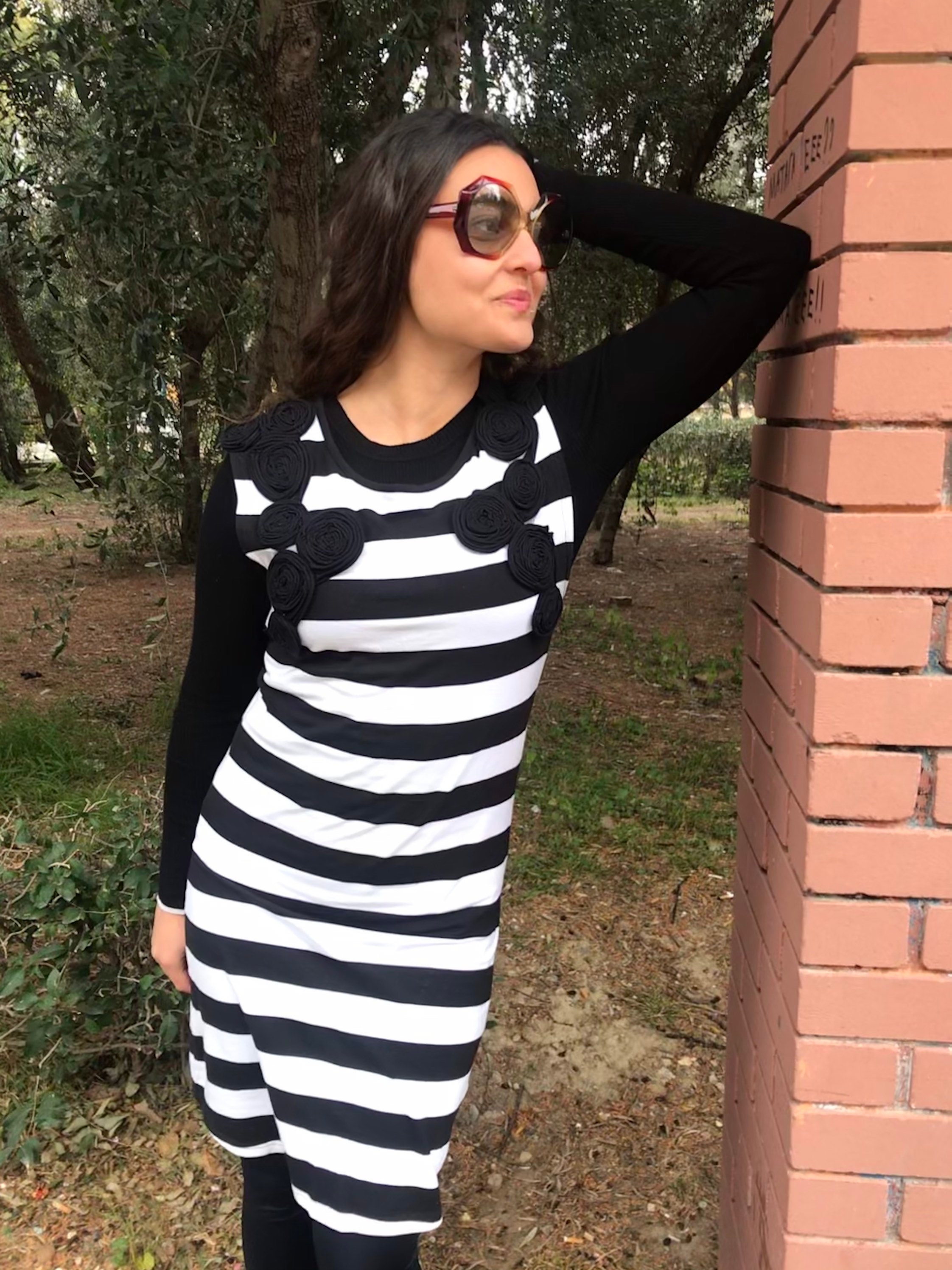 Robe D'été Vintage à Rayures Rose Et Blanc – Taille 38/40/42, Coton Gaufré, Sans Manche