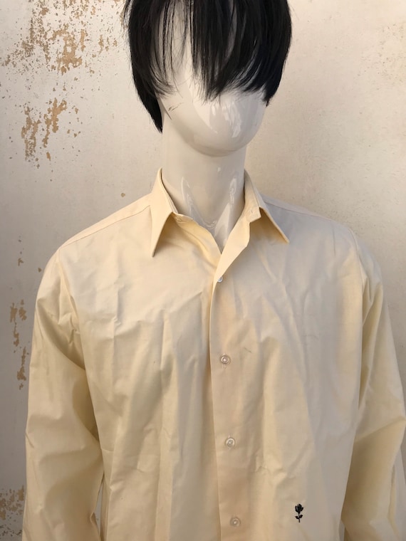 Diolen 70s Vintage Oxford Buttoned Down Shirt for Men, in