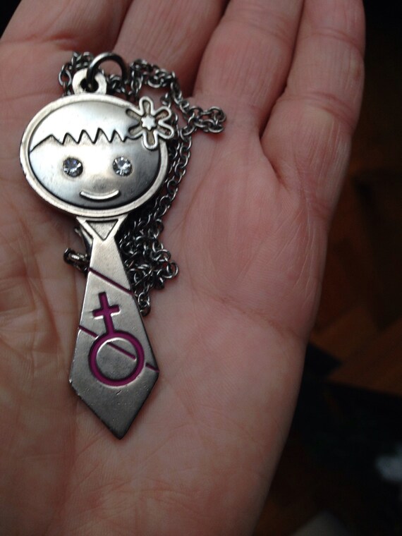 The cutest metallic pendant for little girls, gif… - image 7