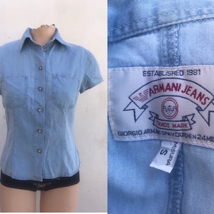 Armani Jeans Shirt - Etsy