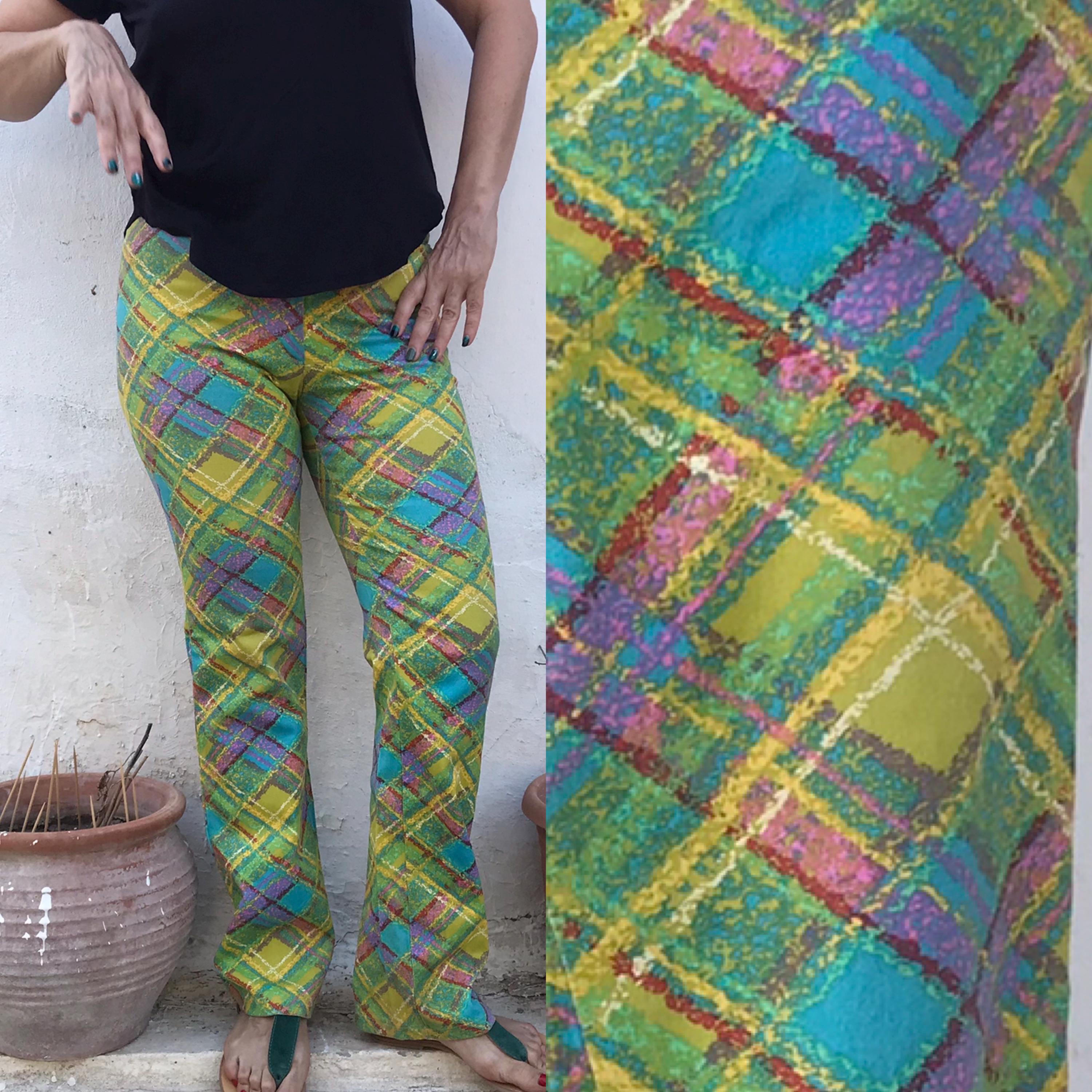 Rhombus Trousers - Etsy