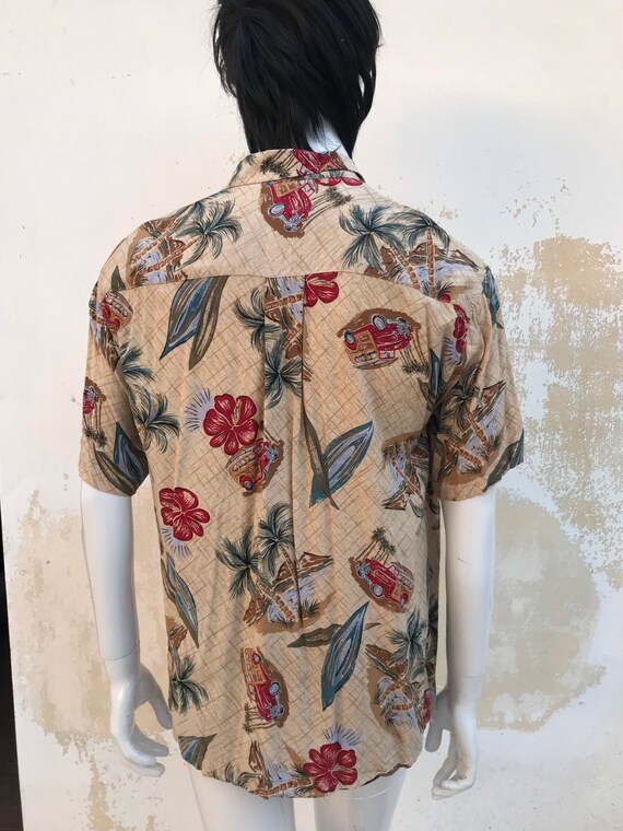 80s with 40s inspired prints shirt. features old … - image 6