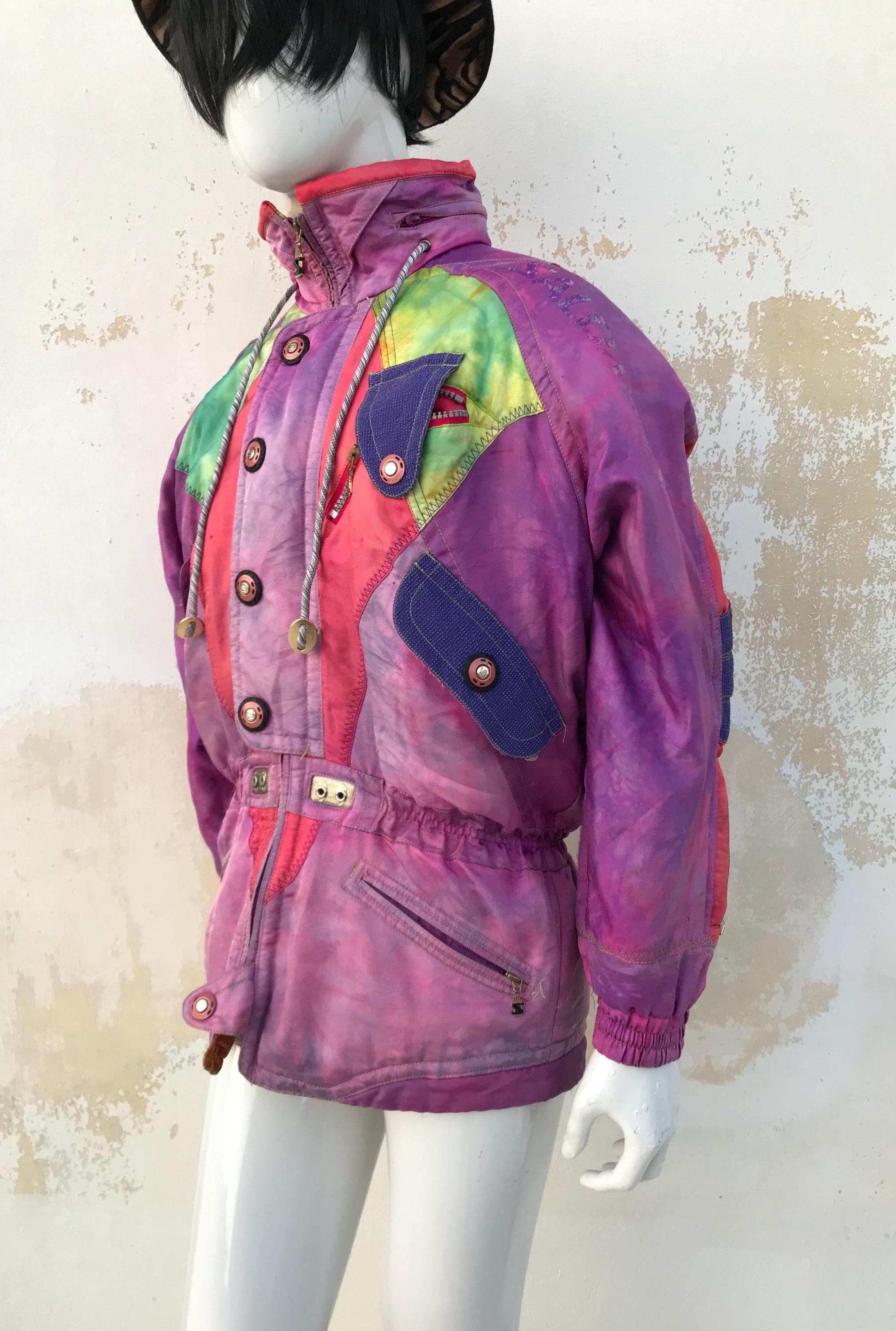 Salomon Rare Early 90s Fancy Ski/snowboard Unisex Jacket Feat