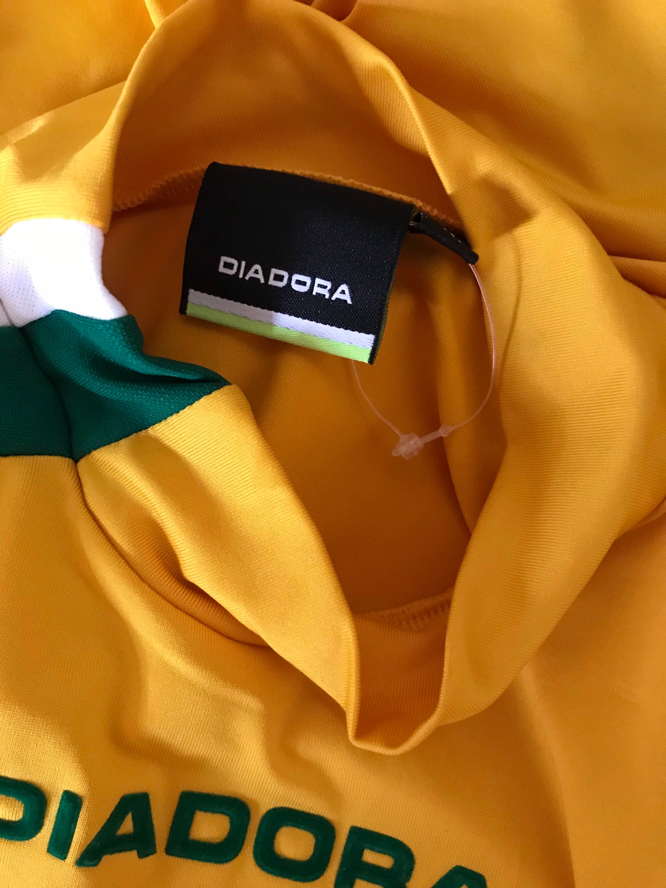 ★DIADORA★ Crosscoat Contrast Collar Sleeveless IVORY D4222 B.ELITE RAVE WAVE Made in Italy Heritage shoe - Woman