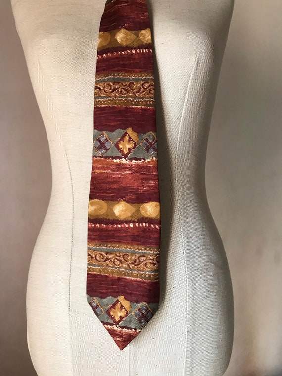 Pierre Cardin all silk made 80s vintage necktie i… - image 4