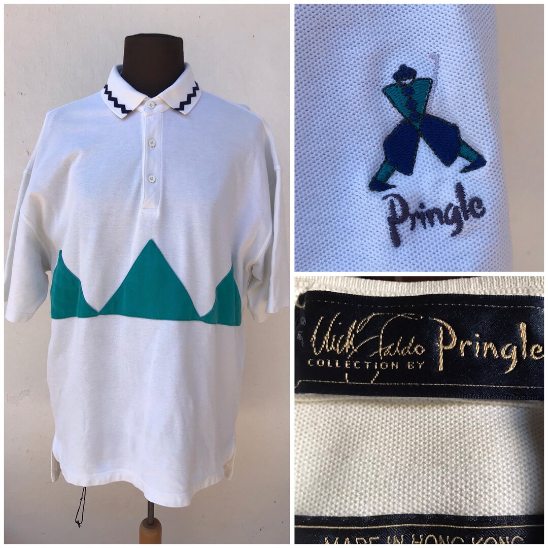 Pringle of Scotland by Nick Faldo, 80s Vintage Golf Wear, Heavy