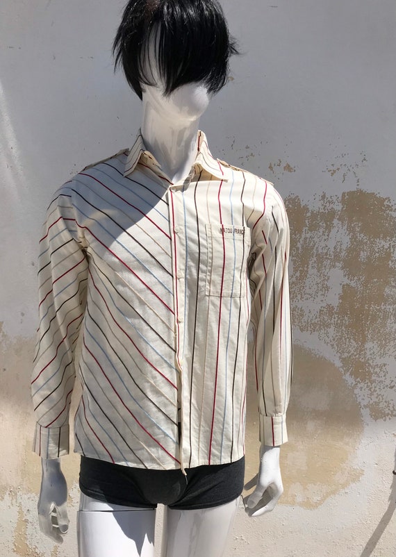 Camisa con hombreras hombre hotsell