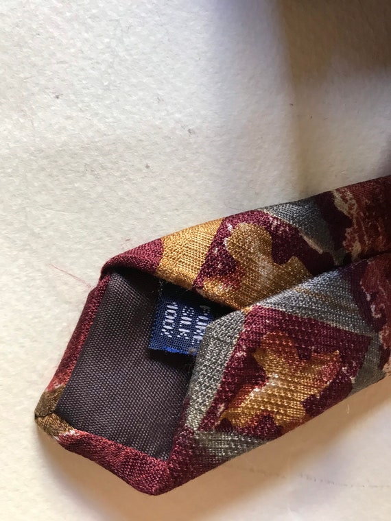 Pierre Cardin all silk made 80s vintage necktie i… - image 5