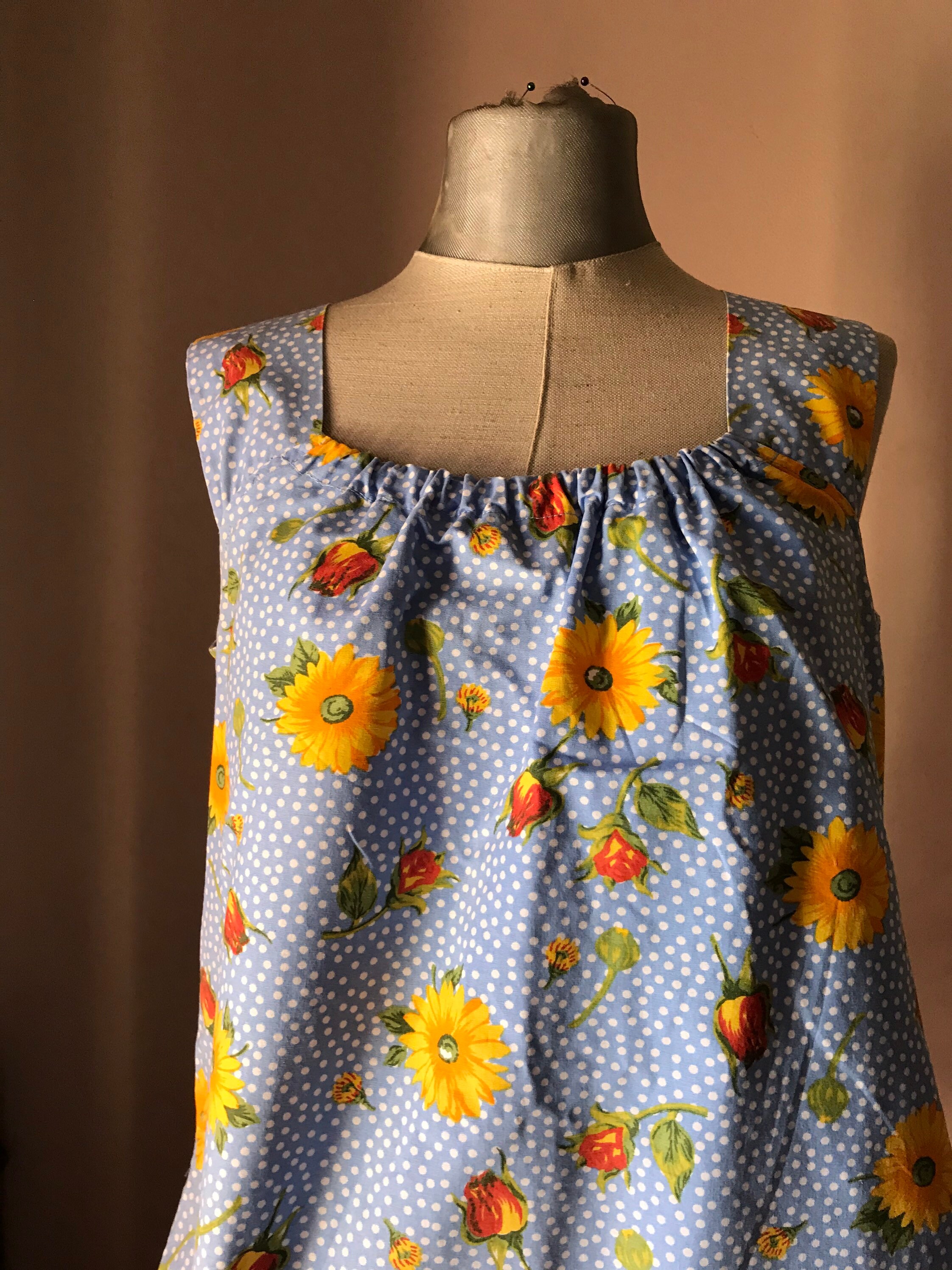1980s Sun Babies MuuMuu ドレス Mission Zero Women's Vintage