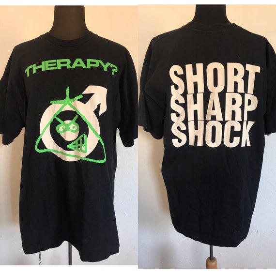 Therapy? Band Rare Unisex T-shirt From 1993. From Their Therapy? Band Rare Unisex T-shirt From 1993. From Their