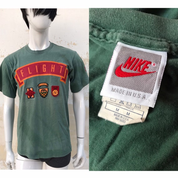 Khaki flight Nike Jordan, basketball 90s vintage … - image 1