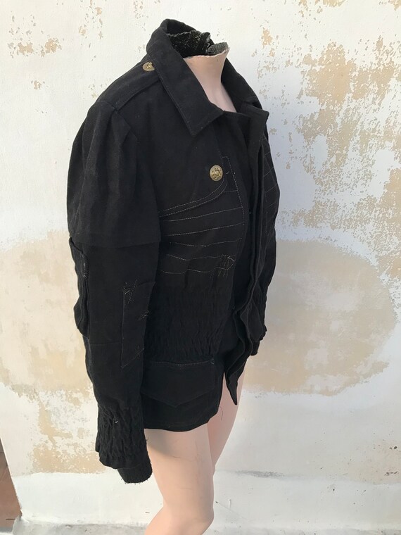 Brevetti cotton jacket with multiple pockets, wid… - image 3