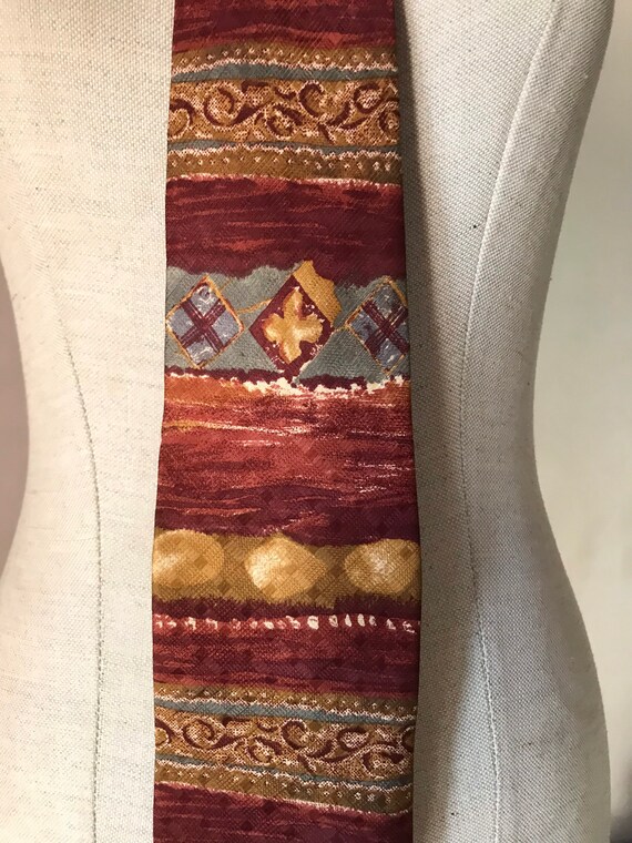 Pierre Cardin all silk made 80s vintage necktie i… - image 2