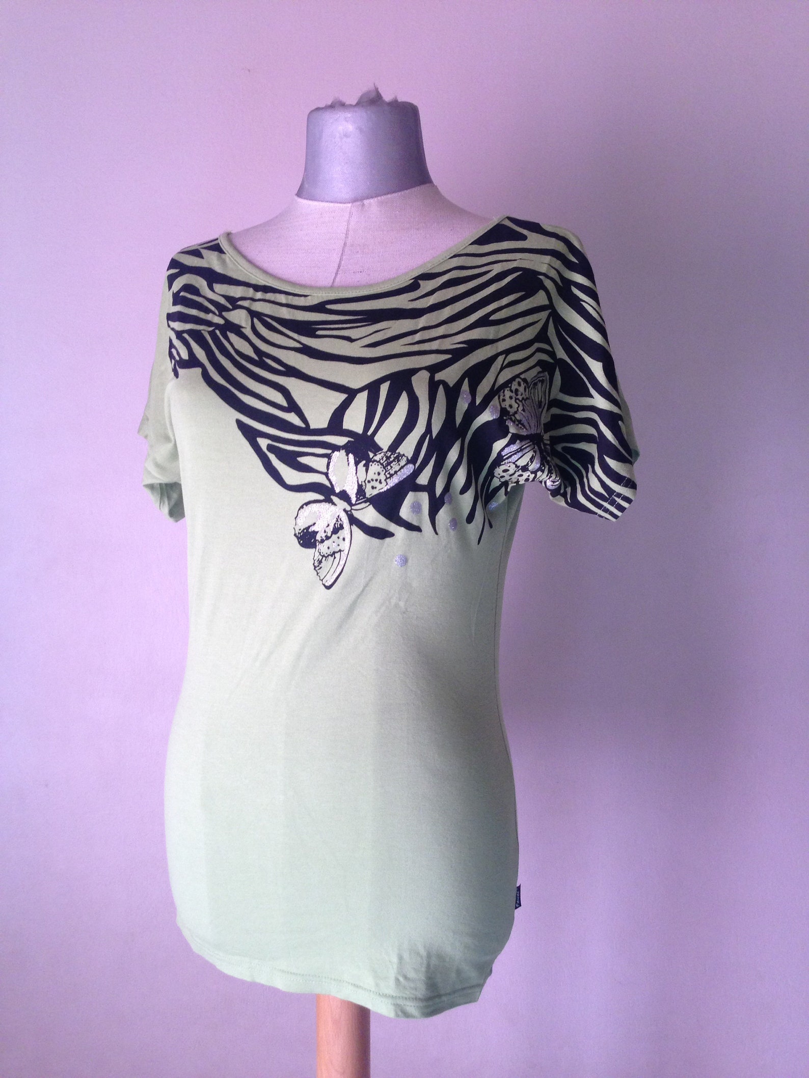 Silk Top Pistachio Green