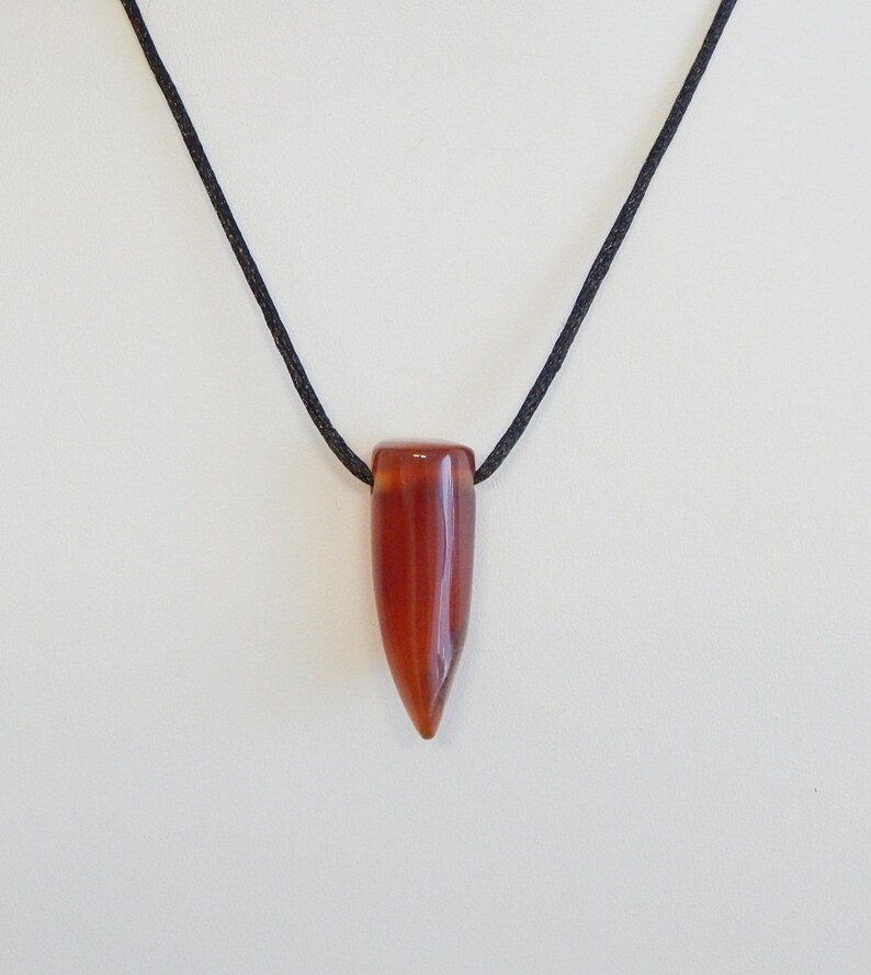 spiritual jewelry Carneol Pendant