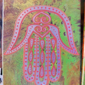 Hamsa, Hand of Fatima Painting