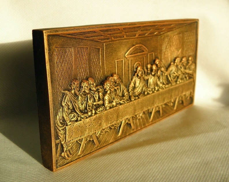Last Supper Leonardo Da Vinci Ornament Art Wall Hanging | Etsy UK