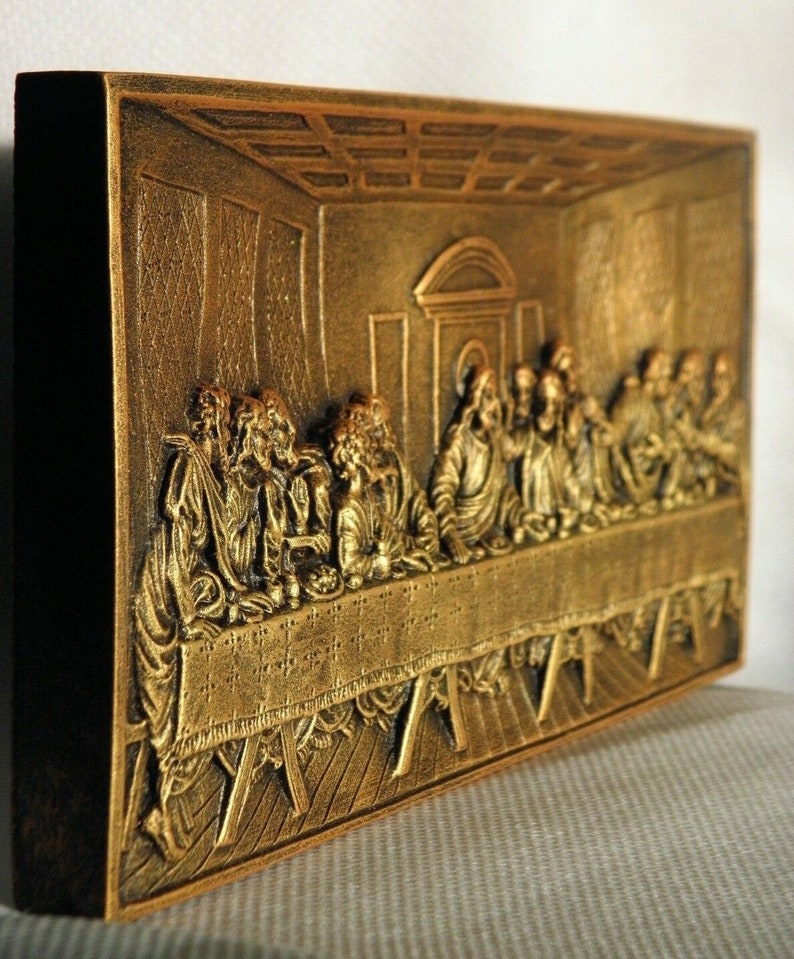 Last Supper Leonardo Da Vinci Ornament Art Wall Hanging | Etsy UK