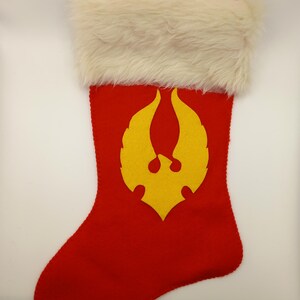 World of Warcraft Sin&#39;dorei (Blood Elf) Phoenix Christmas Stocking
