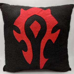 World of Warcraft Horde Decorative Cushion
