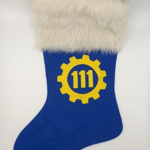 Fallout Vault Christmas Stocking