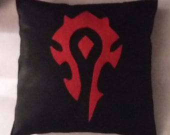 World of Warcraft Horde Decorative Cushion