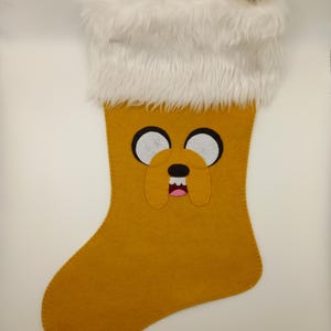 Adventure Time Jake Christmas Stocking