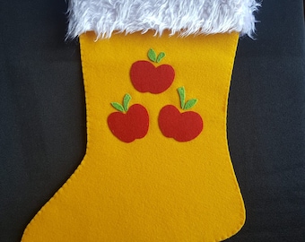 My Little Pony Applejack Cutie Mark Christmas Stocking