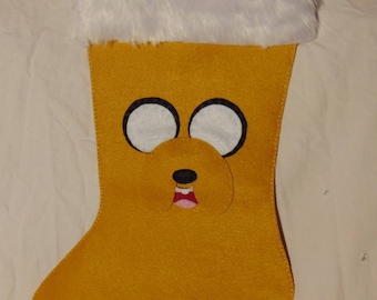 Adventure Time Jake Christmas Stocking