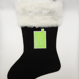 NCT Logo/Lightstick Kpop Christmas Stocking