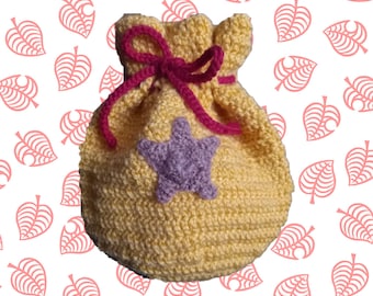 Animal Crossing Crochet Bell Bag