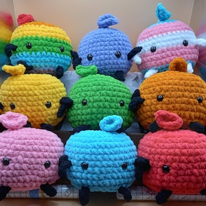 Peluche de ganchillo Junimo de Stardew Valley