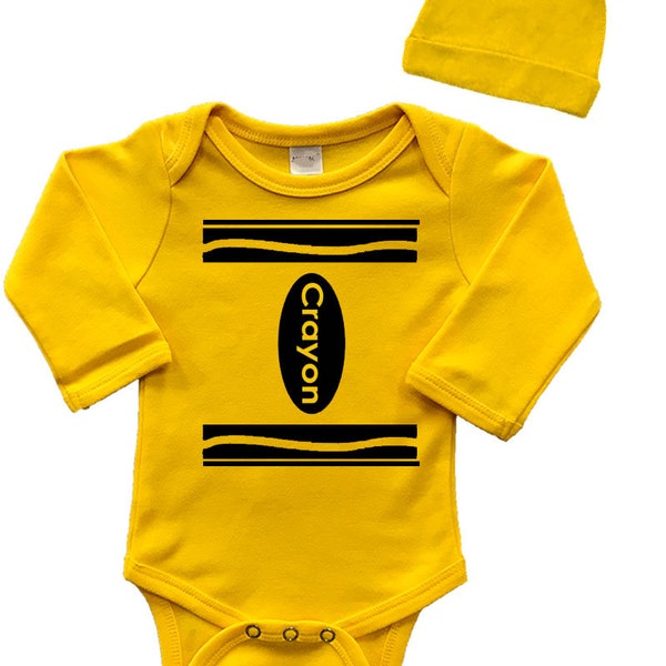 Crayon Costume Shirt Etsy